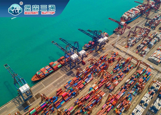 Internationaler Luft-Seespediteur China zu Europa die Niederlande Belgien
